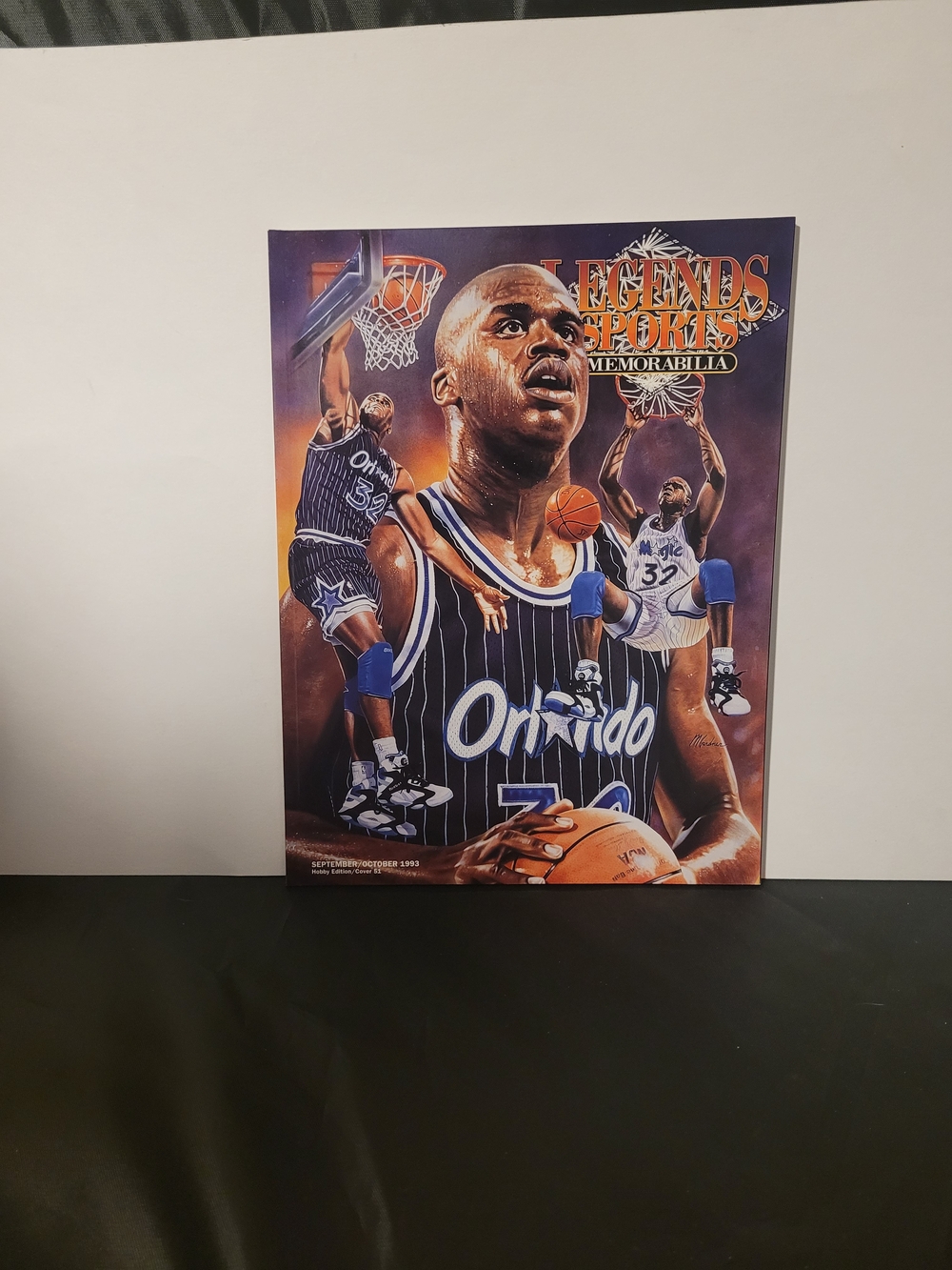 Shaquille O' Neal Legends Sports Memorabilia 1993 Has Shaq Card Plus More Player
